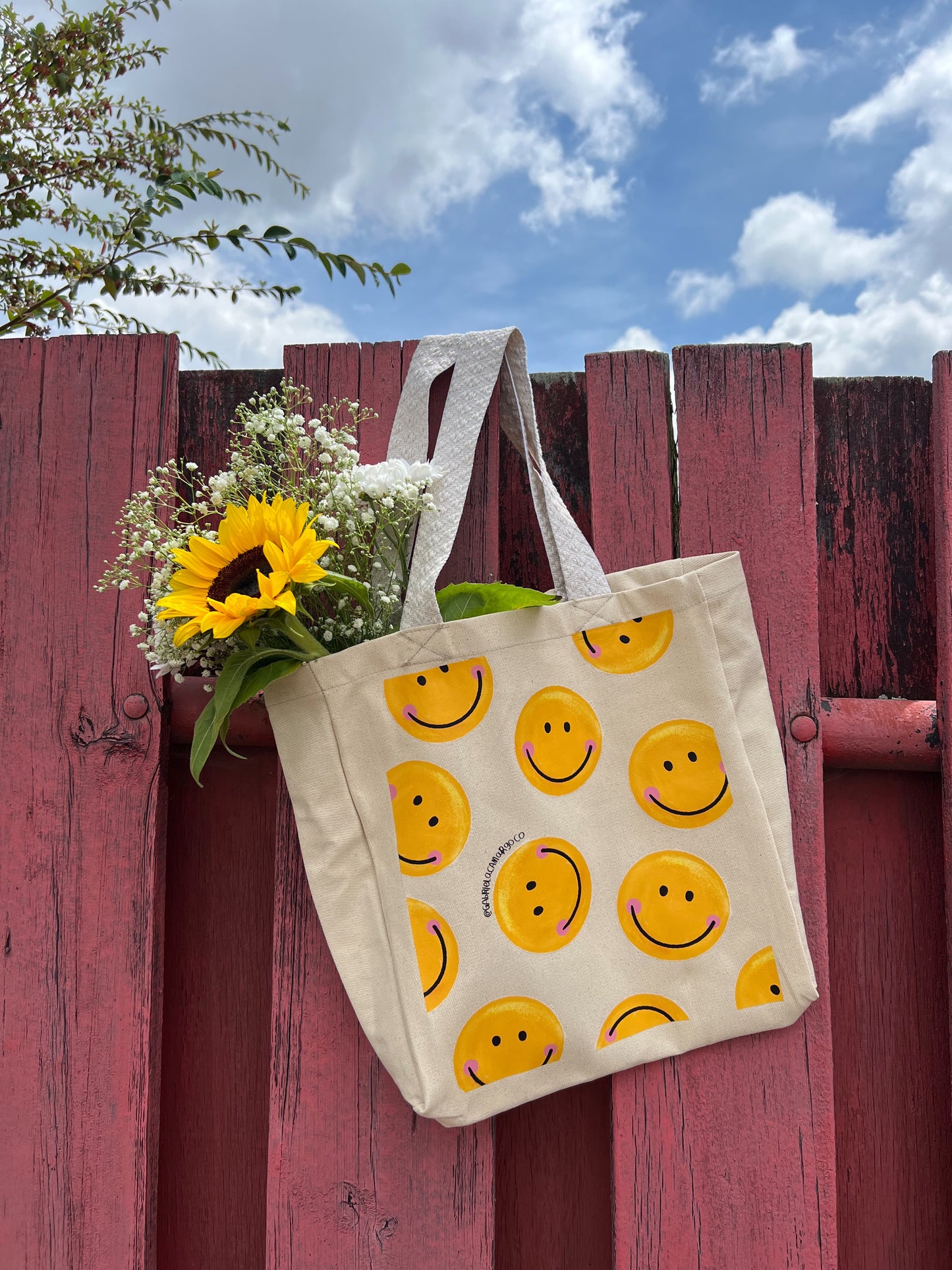 TOTE BAGS CARITA FELIZ