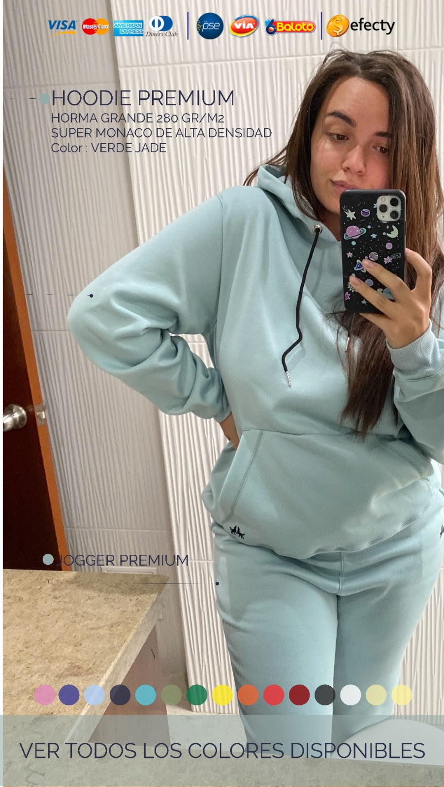 Buzos con Capucha Algodón Premium