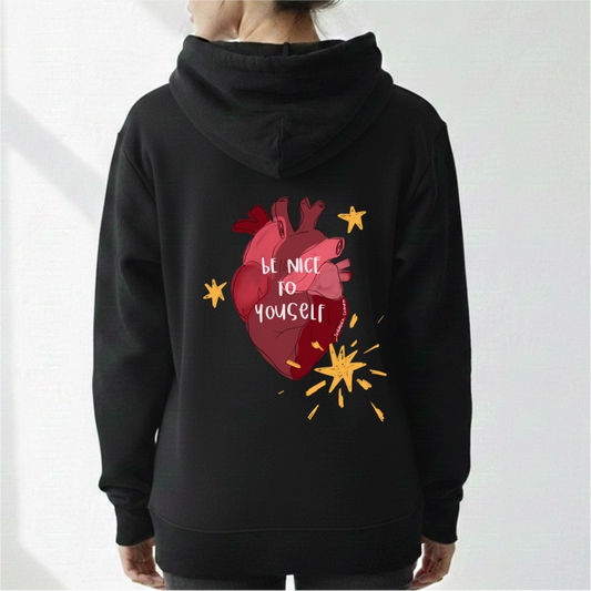 Buzo Hoodie be nice to yourself