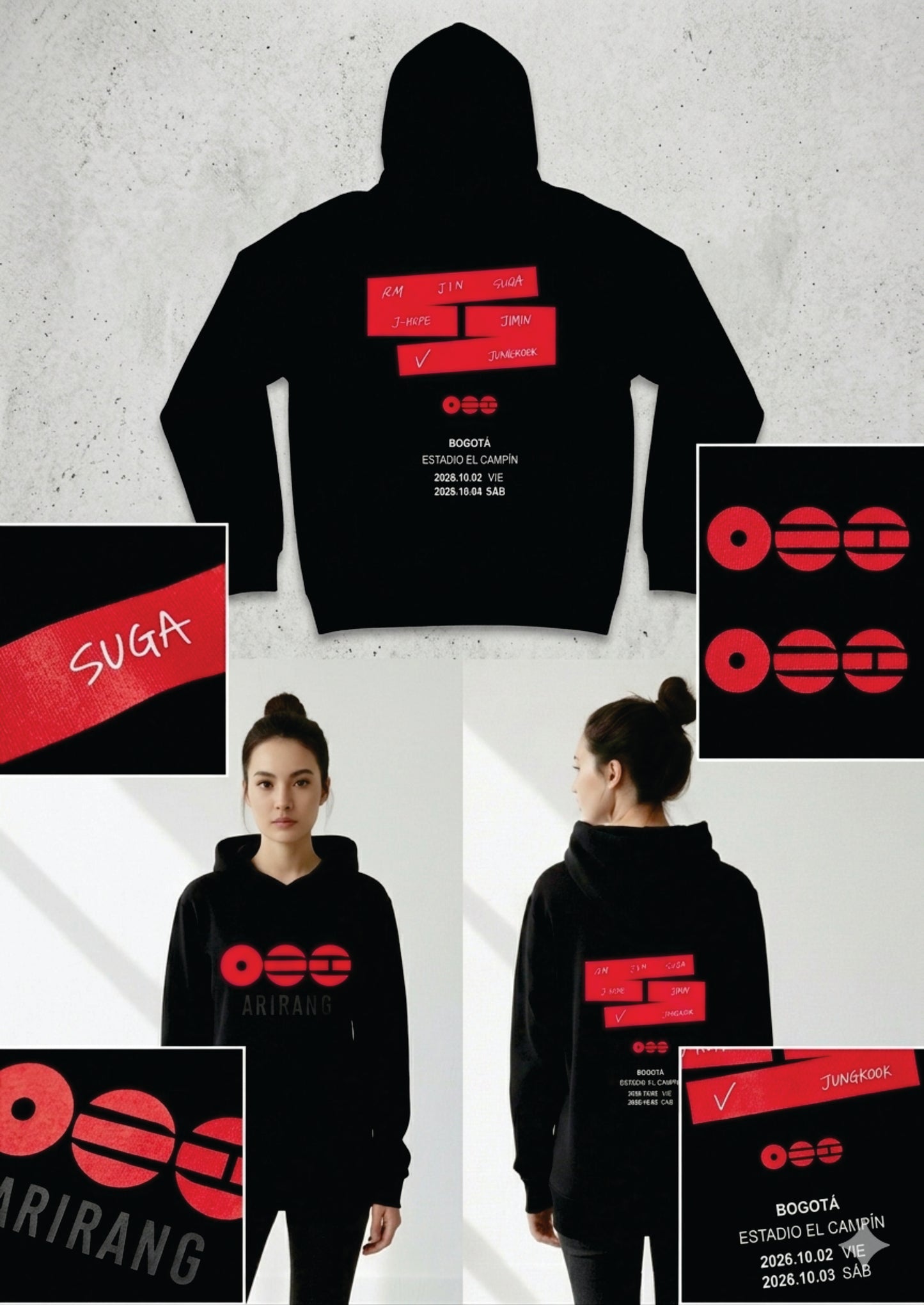 Buzo Hoodie Arirang