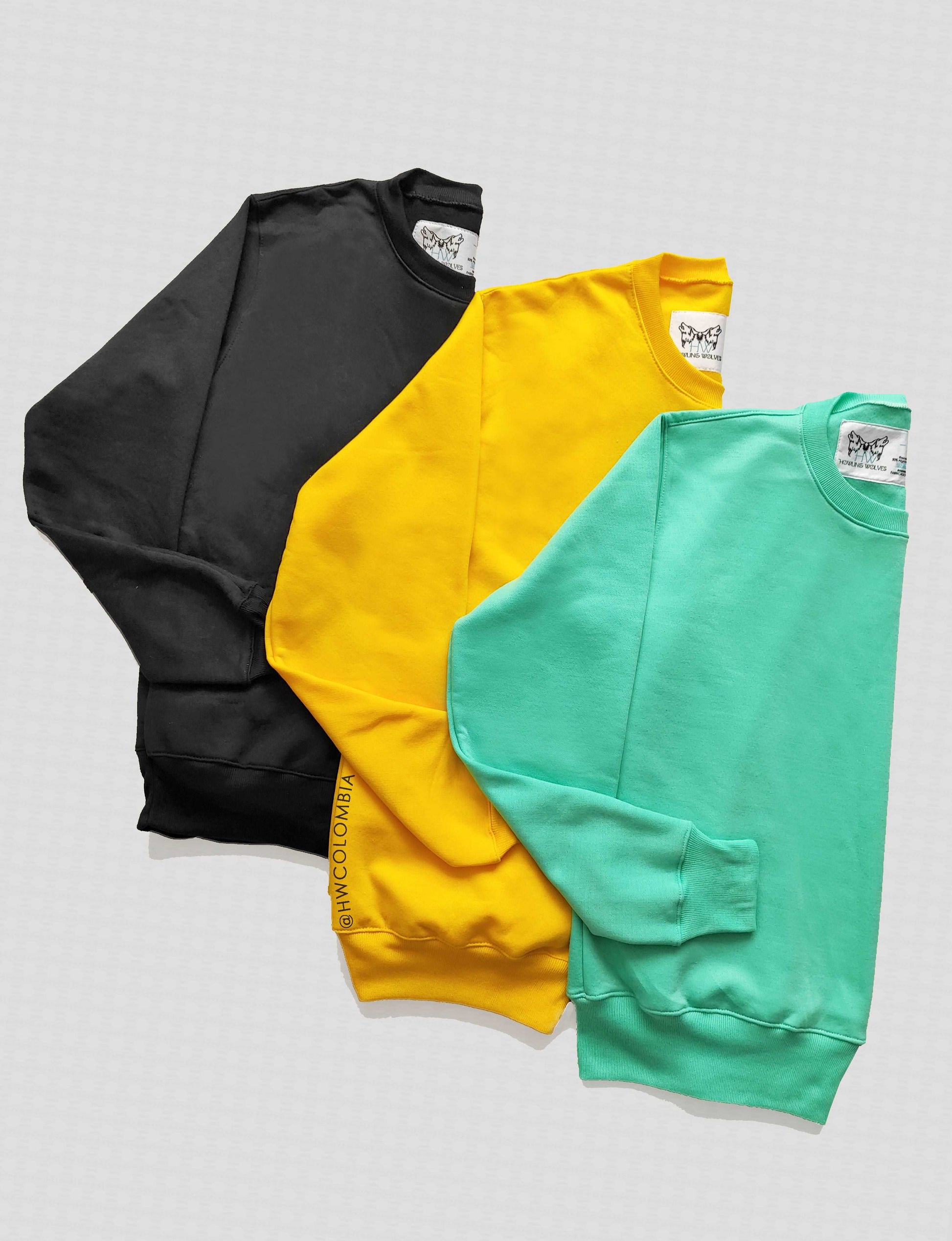 Buzos Cuello Redondo Básico colores