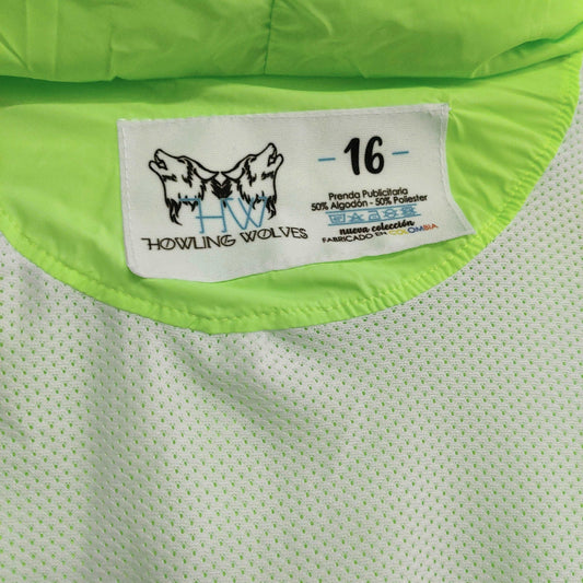 CHAQUETA IMPERMEABLE VERDE NEON - HWCOLOMBIA