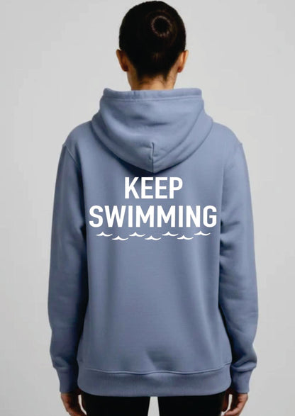 Buzo Hoodie keep Swimming