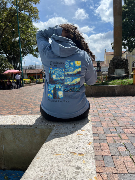 BUZO ESTAMPADO NOCHE ESTRELLLADA