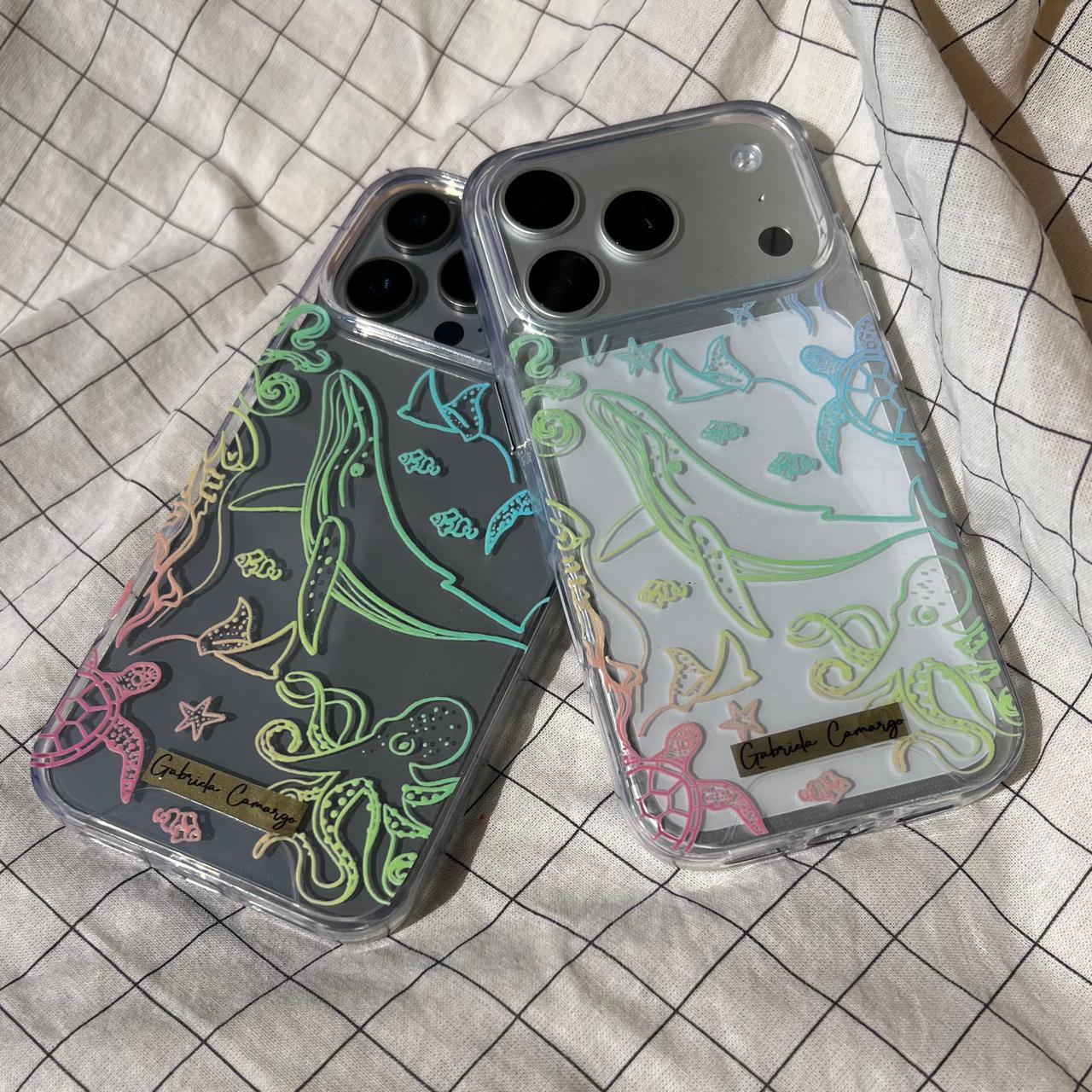 Forro Celular Rainbow sea