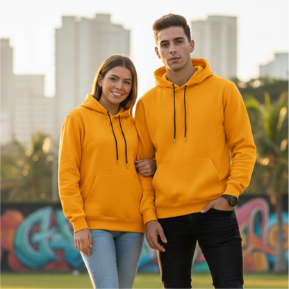 Buzo Hoodie Amarillo