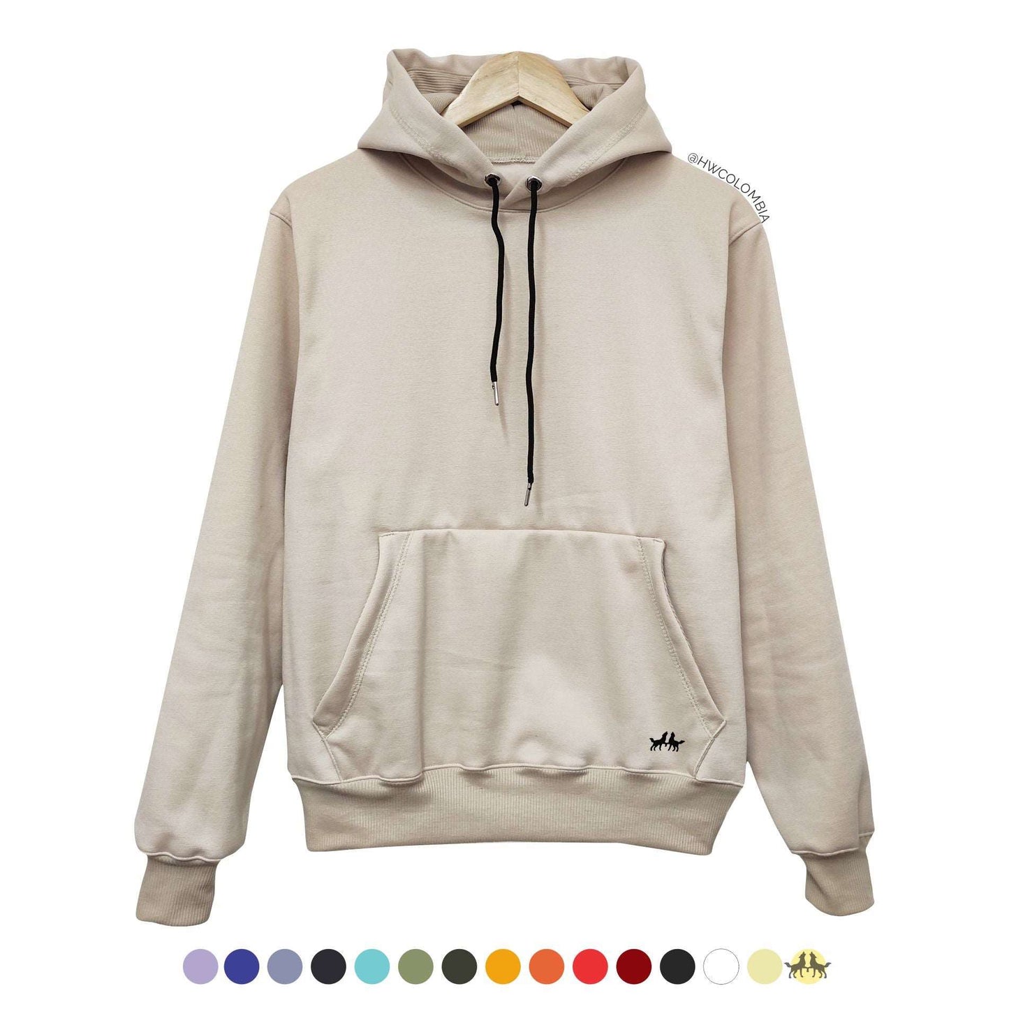 Buzos con Capucha Algodón Premium