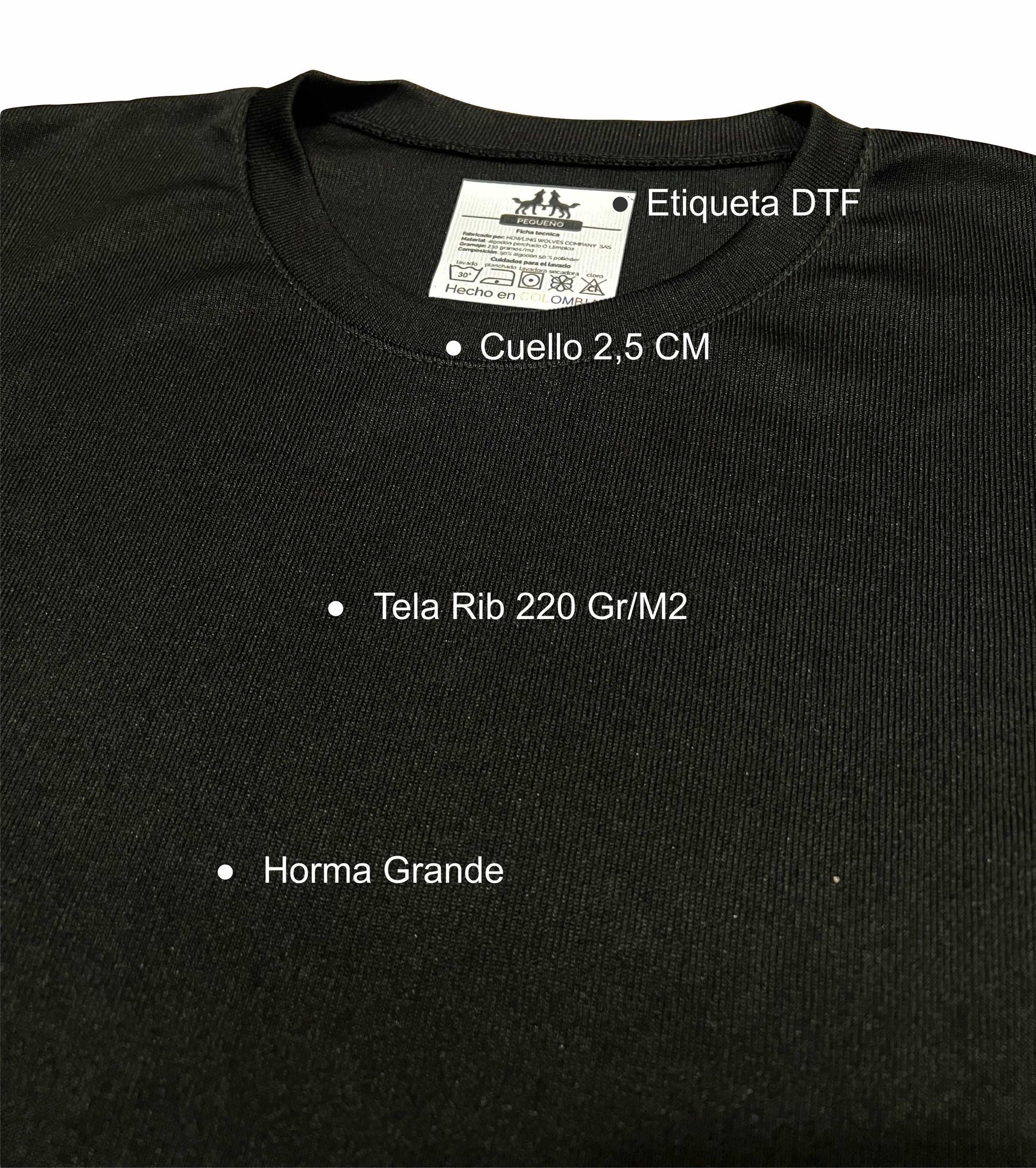 Camisetas Rib Poliester