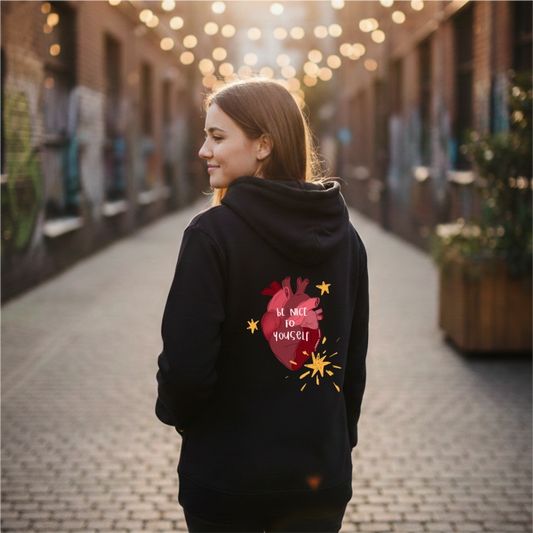 Buzo Hoodie be nice to yourself