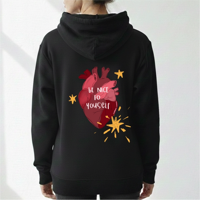 Buzo Hoodie be nice to yourself