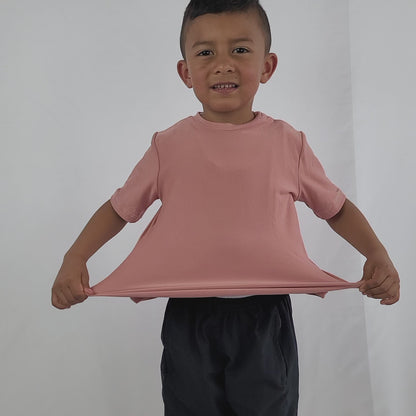 Camisetas Unisex Piel de durazno Niños