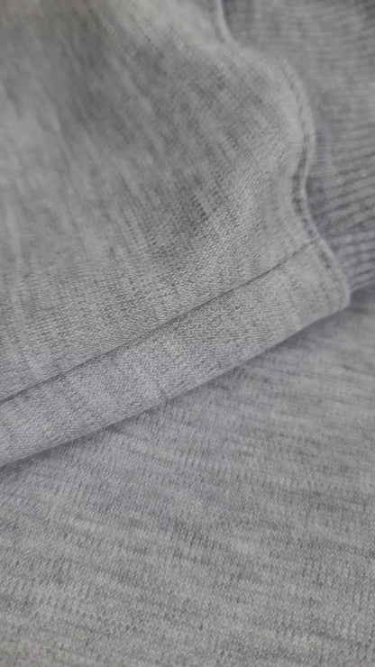 Buzo Premium Cuello Tortuga Gris Jaspe