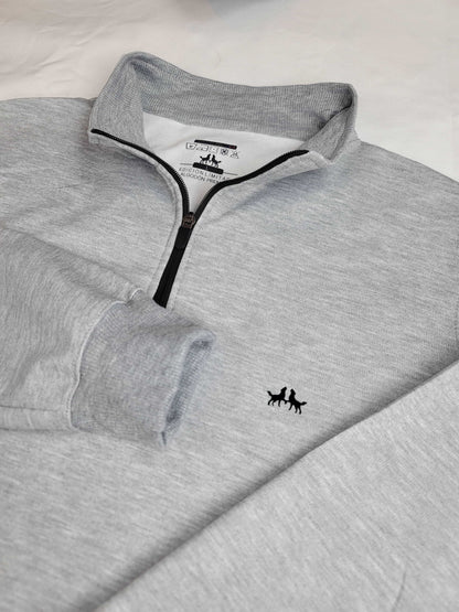 Buzo Premium Cuello Tortuga Gris Jaspe