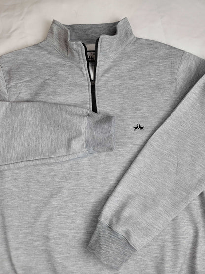 Buzo Premium Cuello Tortuga Gris Jaspe