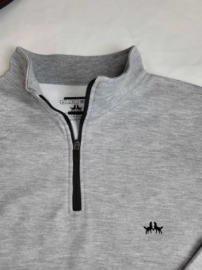 Buzo Premium Cuello Tortuga Gris Jaspe