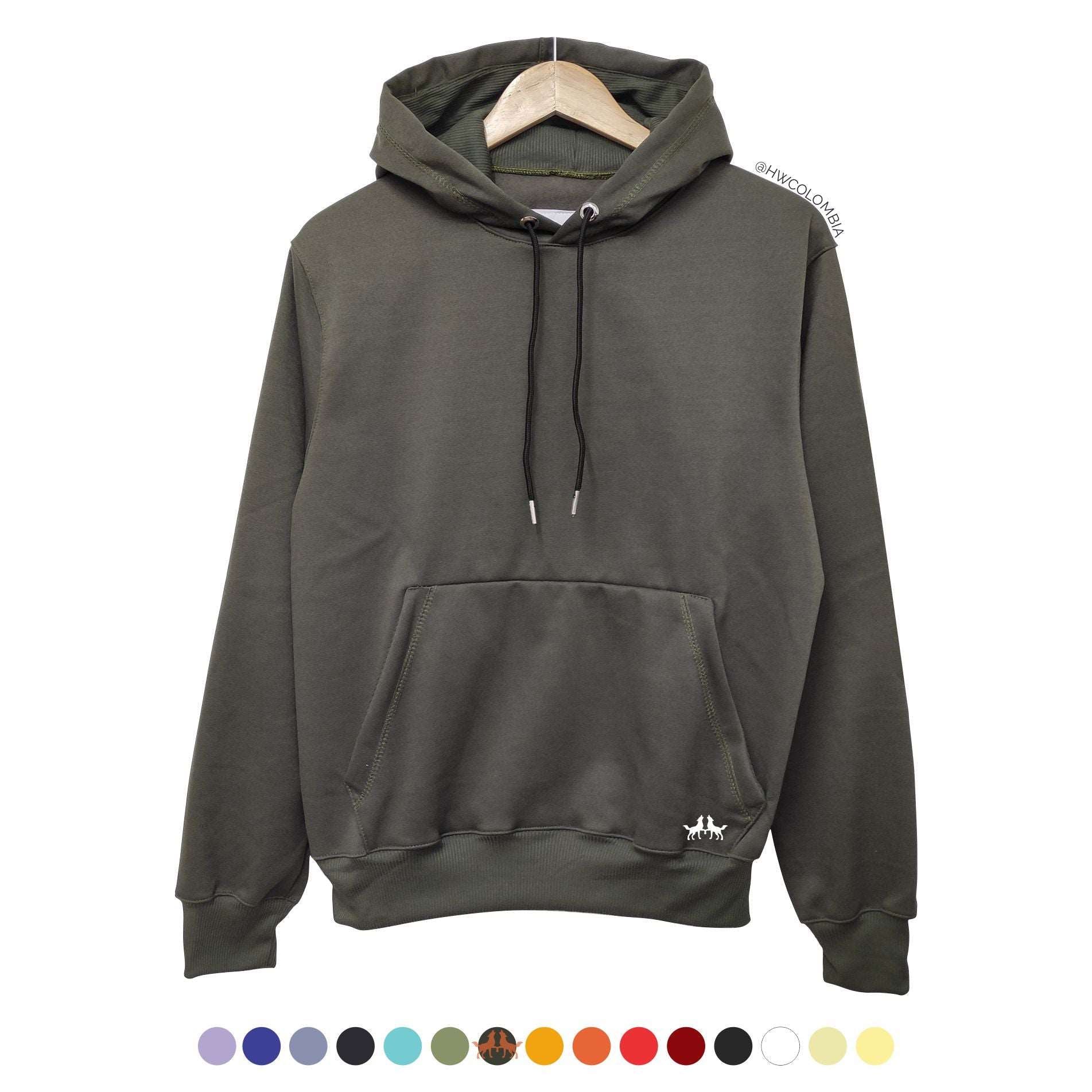 Buzos con Capucha Algodón Premium