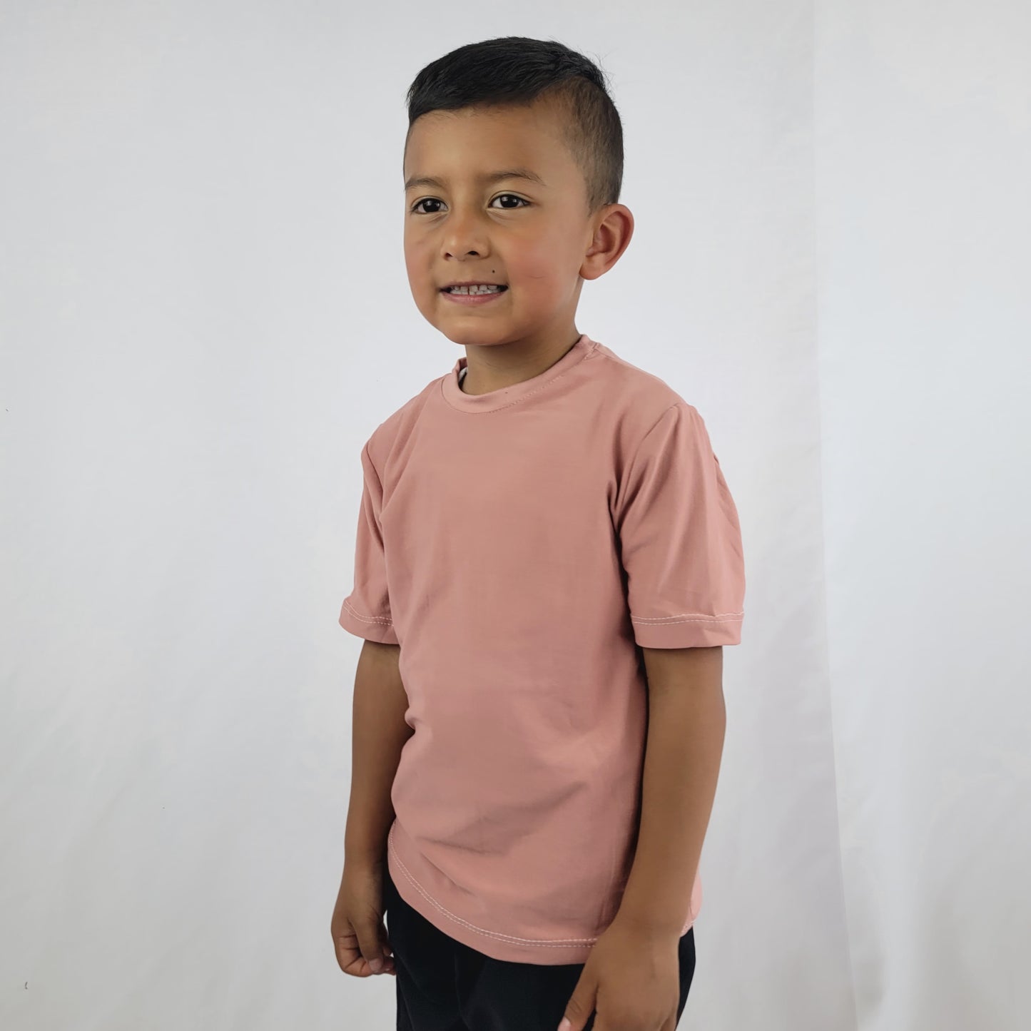 Camisetas Unisex Piel de durazno Niños